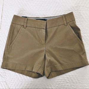 J Crew chino shorts